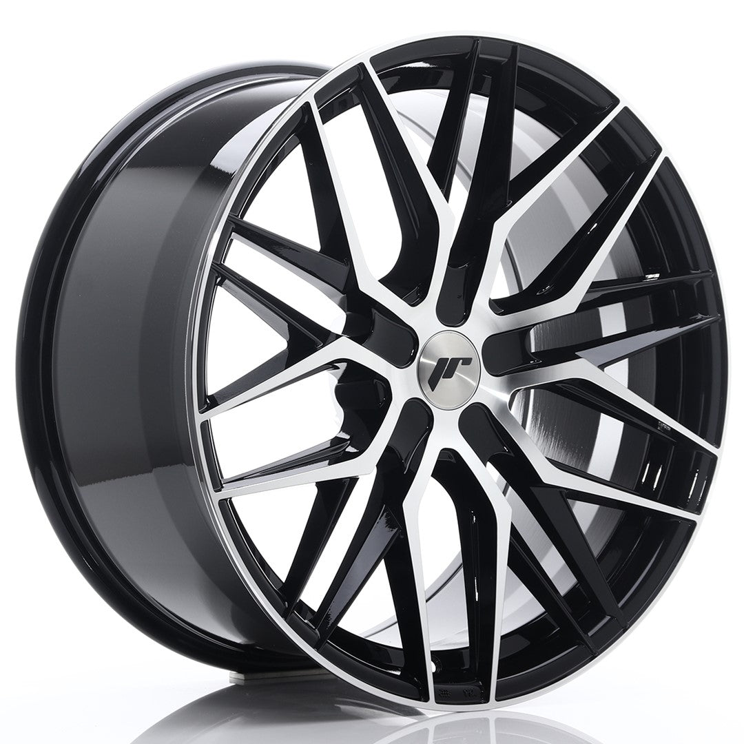 JR Wheels JR28 21x10,5 ET15-55 5H BLANK Gloss Black Machined Face CB: 74,1