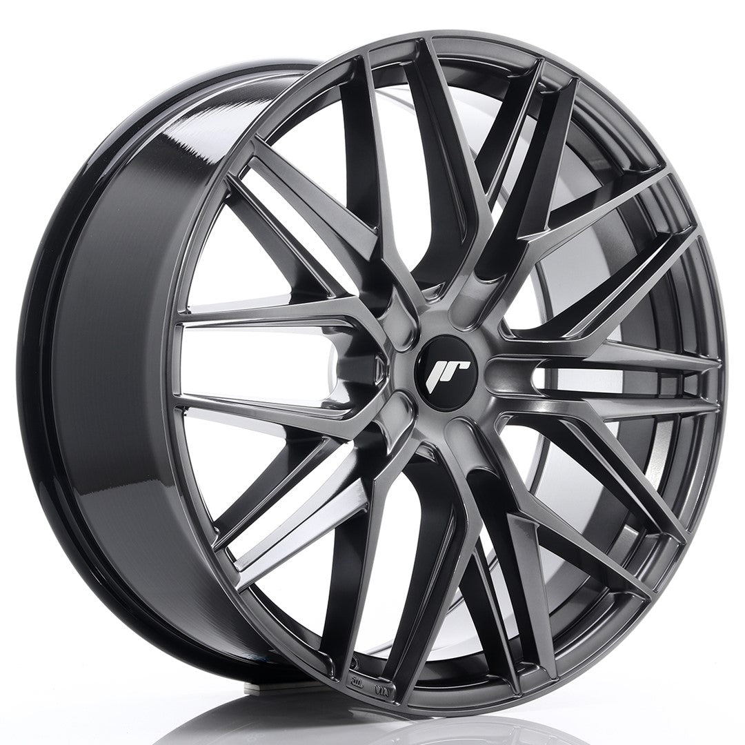 JR Wheels JR28 22x9 ET30-45 5H BLANK Hyper Black CB: 74,1