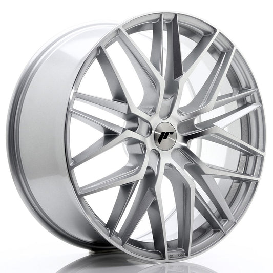 JR Wheels JR28 22x9 ET30-45 5H BLANK Silver Machined Face CB: 74,1