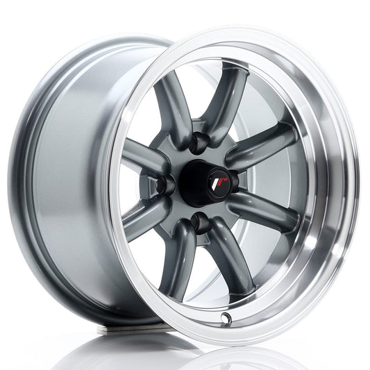 JR Wheels JR19 14x8 ET-13 4x100 Gun Metal CB: 73,1