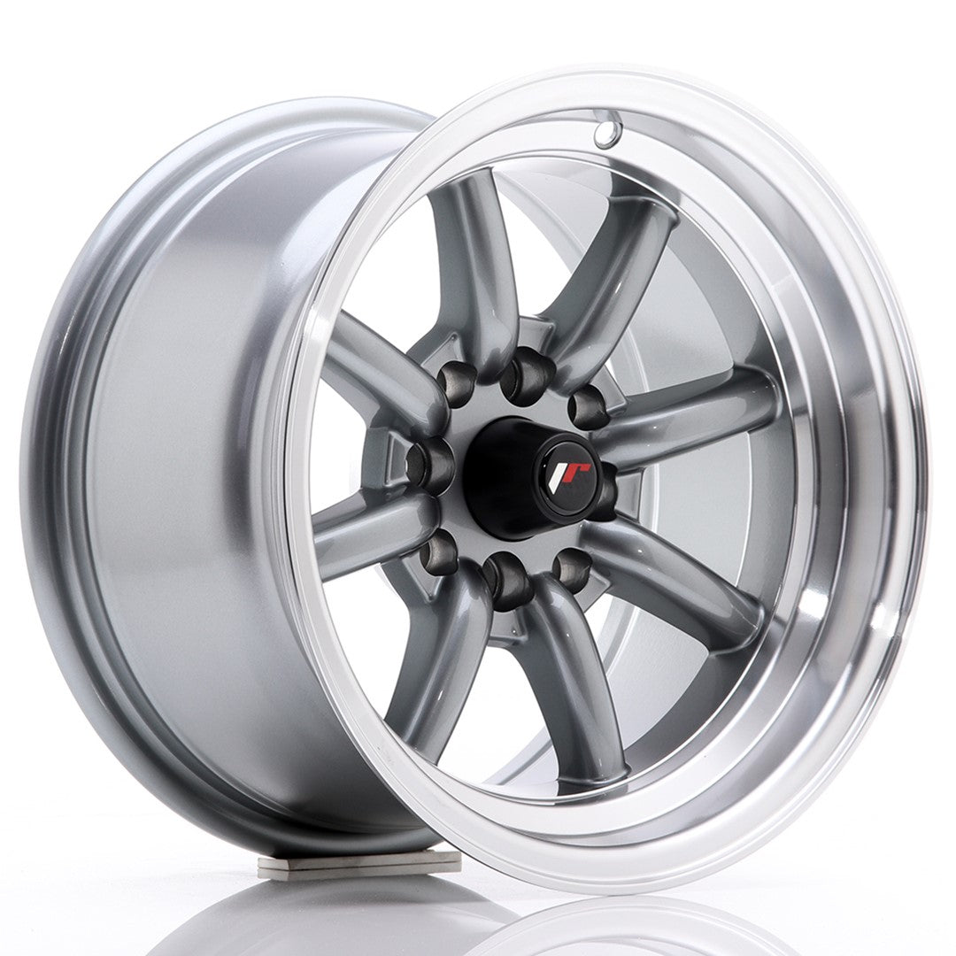 JR Wheels JR19 14x8 ET-13 4x100/114 Gun Metal CB: 73,1