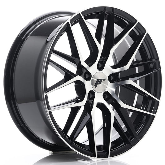 JR Wheels JR28 18x8,5 ET40 5x112 Gloss Black Machined Face CB: 66,6