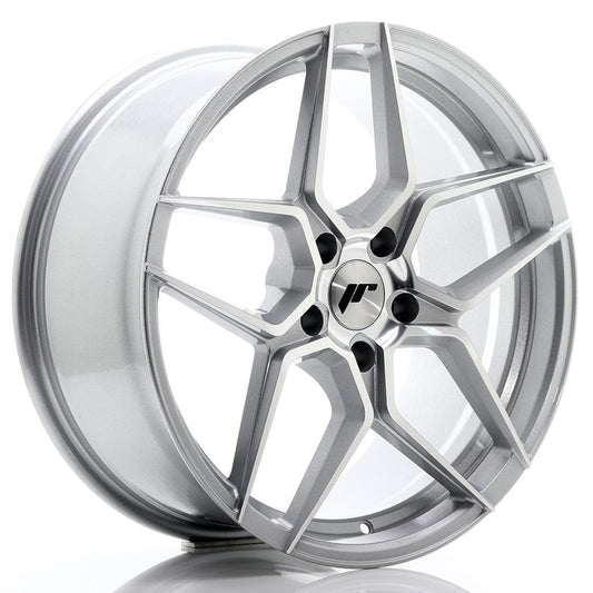 JR Wheels JR34 19x8,5 ET35 5x120 Silver Machined Face CB: 72,6