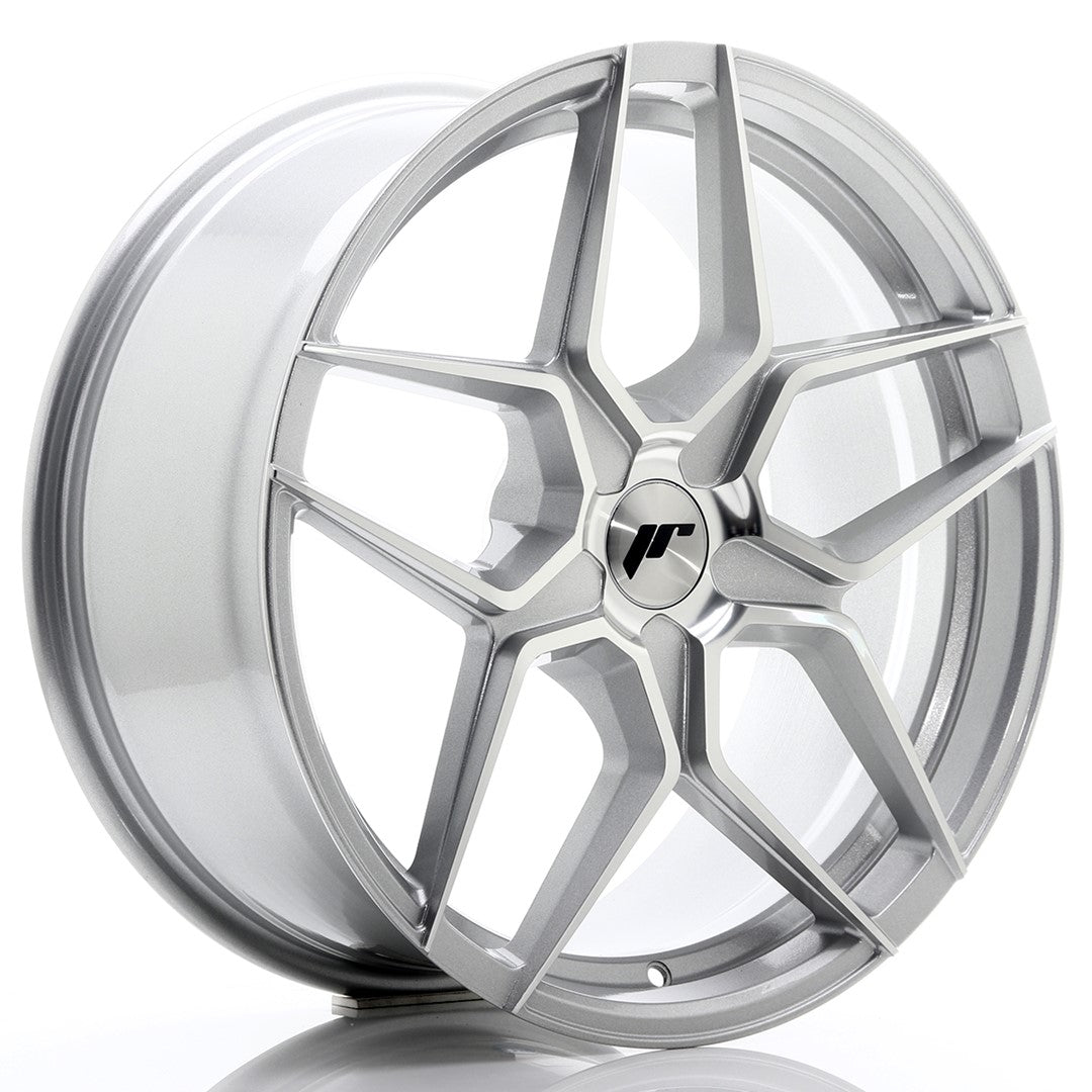 JR Wheels JR34 19x8,5 ET20-40 5H BLANK Silver Machined Face CB: 74,1