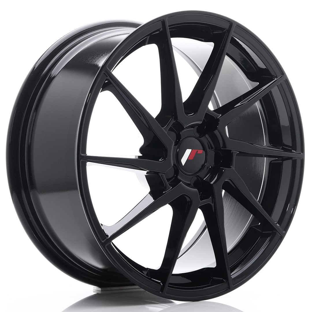 JR Wheels JR36 18x8 ET20-52 5H BLANK Gloss Black CB: 74,1