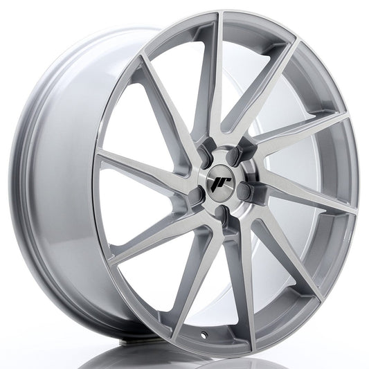 JR Wheels JR36 23x10 ET30-55 5H BLANK Silver Brushed Face CB: 74,1