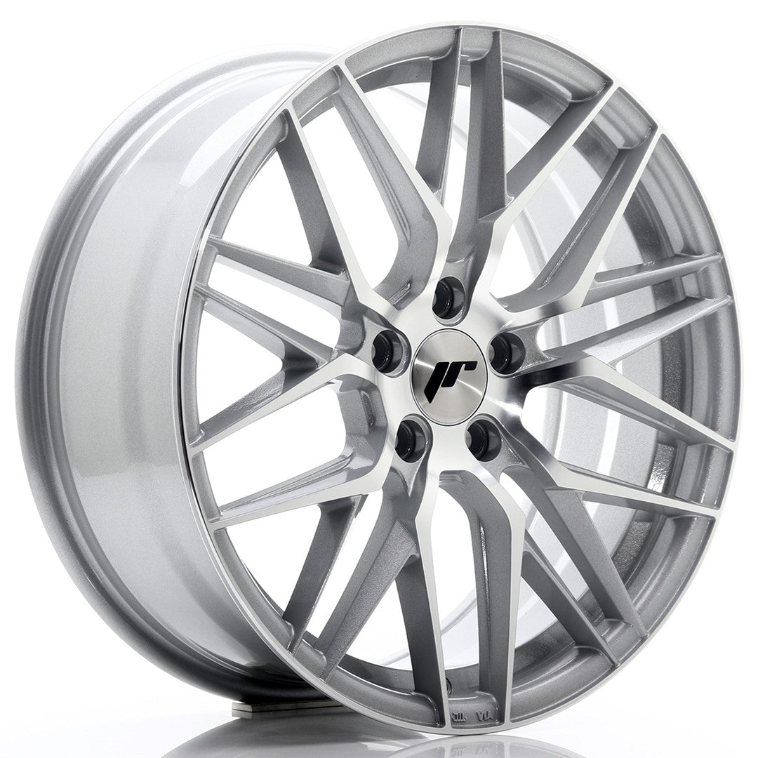 JR Wheels JR28 18x7,5 ET40 5x112 Silver Machined Face CB: 66,6