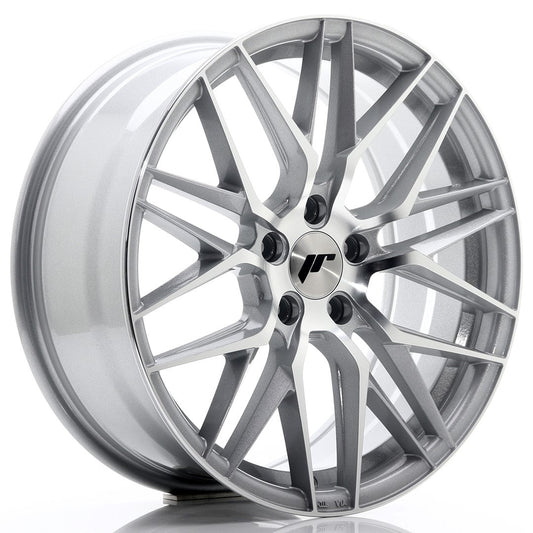 JR Wheels JR28 18x7,5 ET40 5x112 Silver Machined Face CB: 66,6