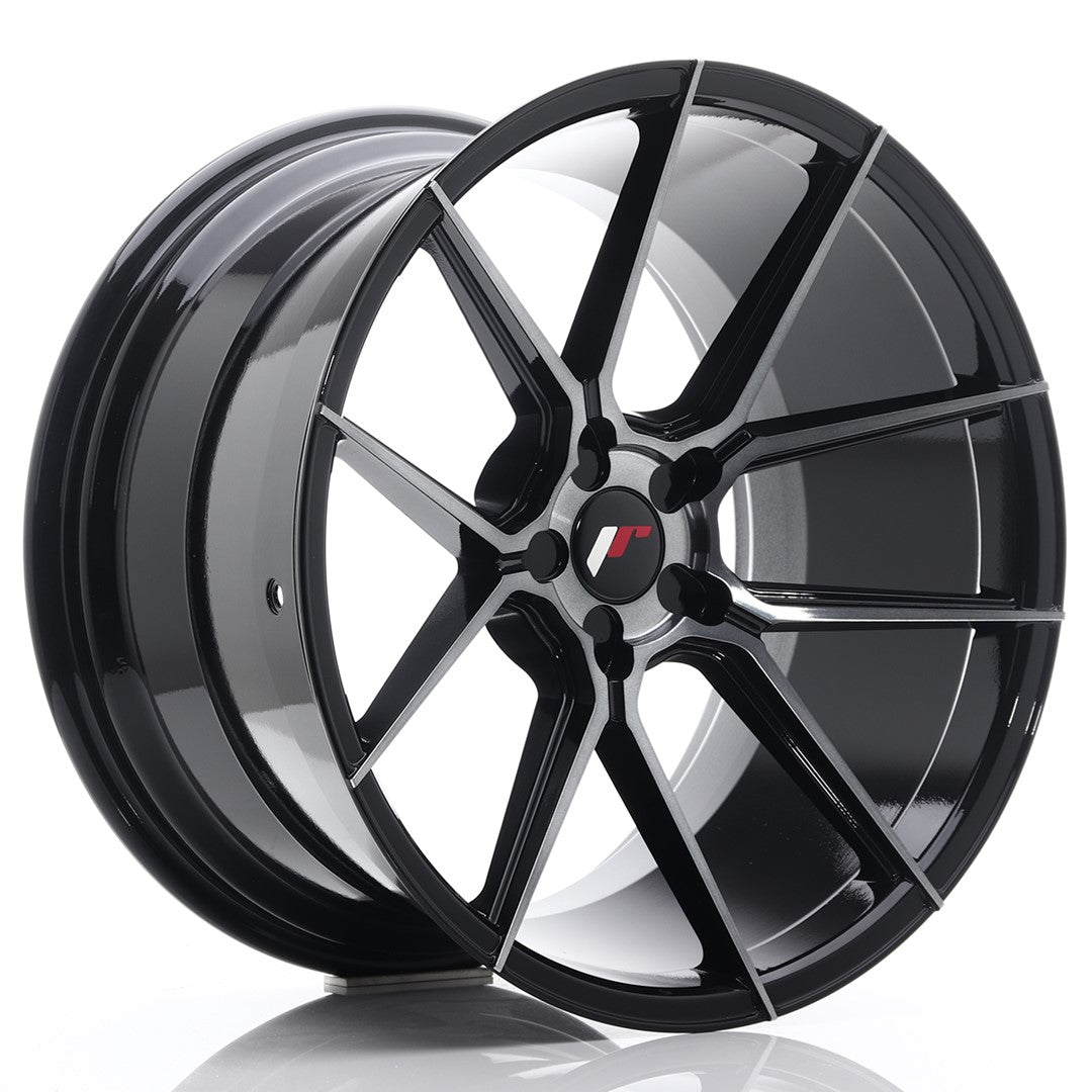 JR Wheels JR30 20x11 ET20-30 5H BLANK Black Brushed w/Tinted Face CB: 74,1