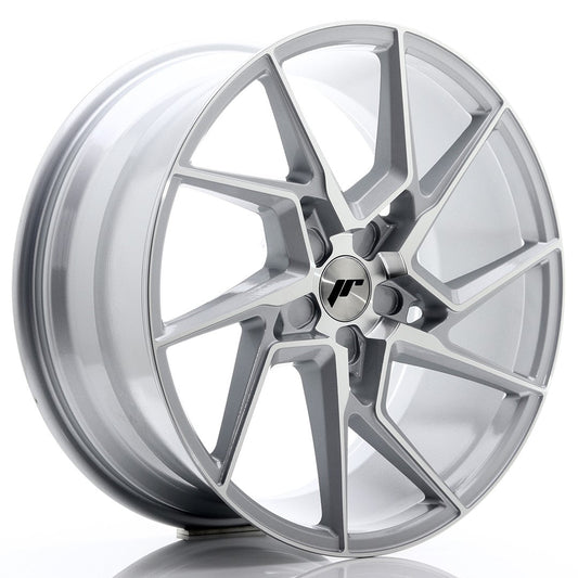 JR Wheels JR33 20x9 ET20-48 5H BLANK Silver Machined Face CB: 74,1