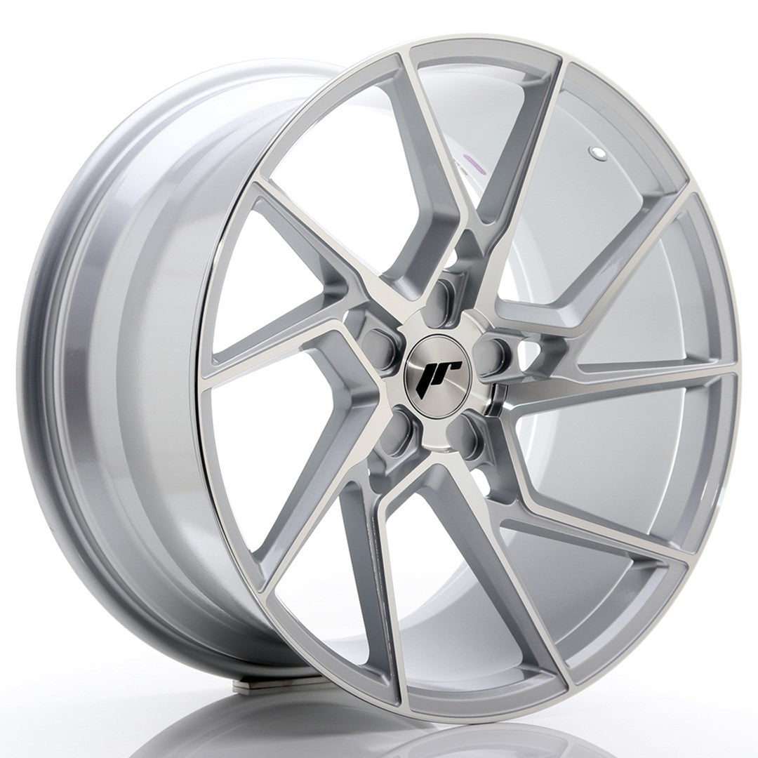 JR Wheels JR33 20x10 ET20-40 5H BLANK Silver Machined Face CB: 74,1