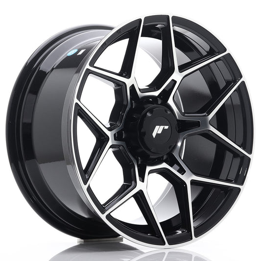 JR Wheels JRX9 18x9 ET18 6x139.7 Gloss Black Machined Face CB: 110