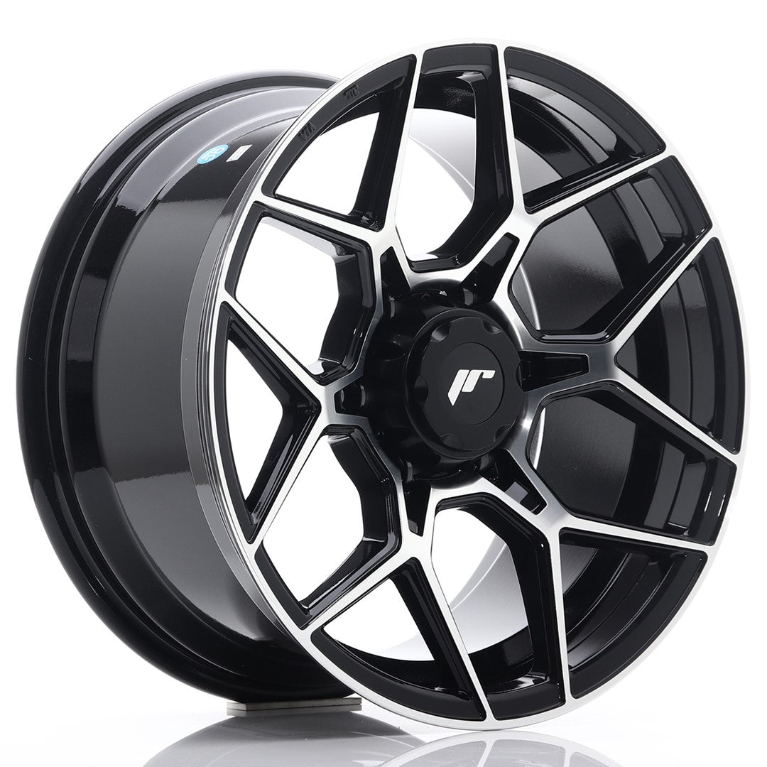 JR Wheels JRX9 18x9 ET18 6x114.3 Gloss Black Machined Face CB: 66,1