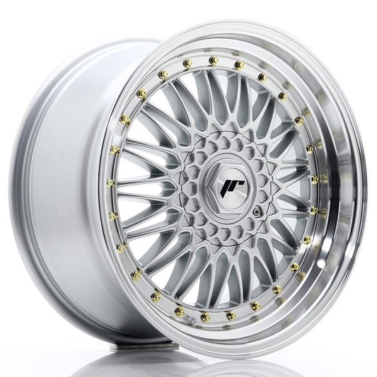 JR Wheels JR9 18x9 ET20-40 BLANK Silver w/Machined Lip CB: 74,1