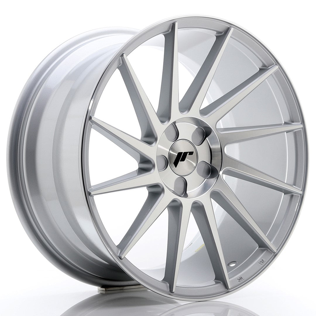 JR Wheels JR22 19x9,5 ET20-40 5H BLANK Silver Machined Face CB: 74,1