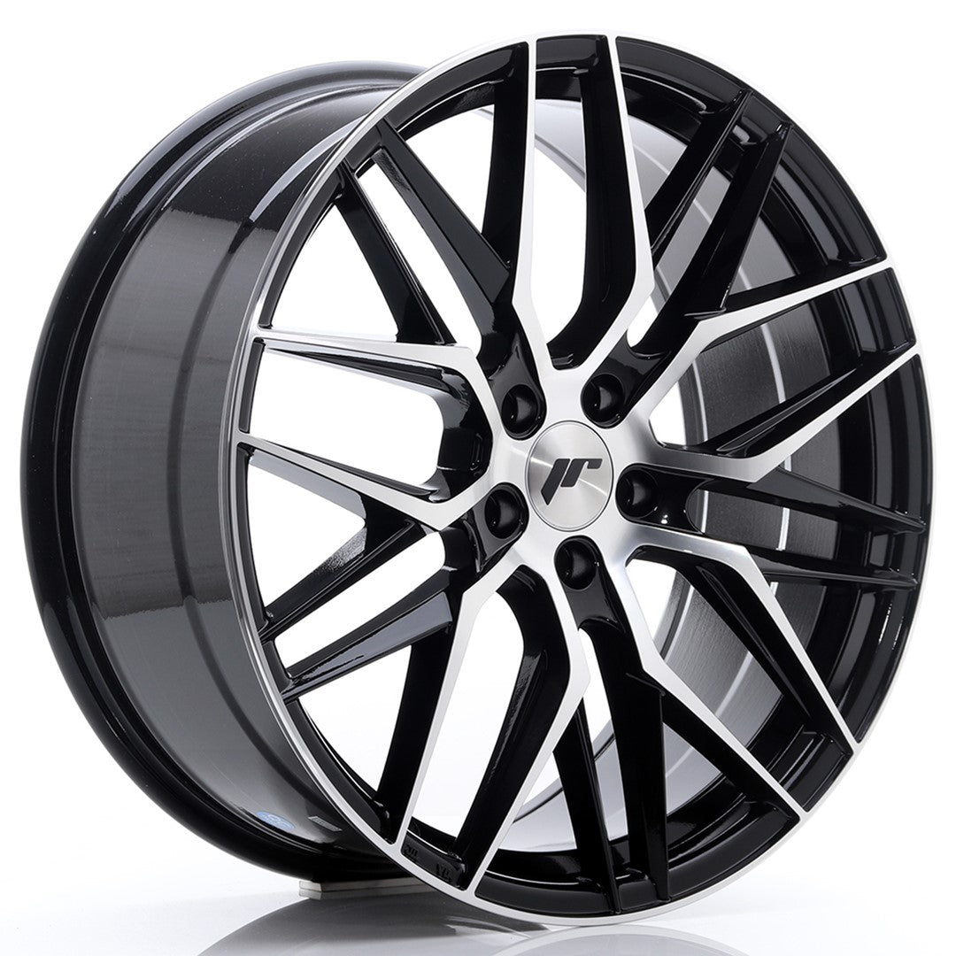 JR Wheels JR28 20x8,5 ET40 5x112 Gloss Black Machined Face CB: 66,6