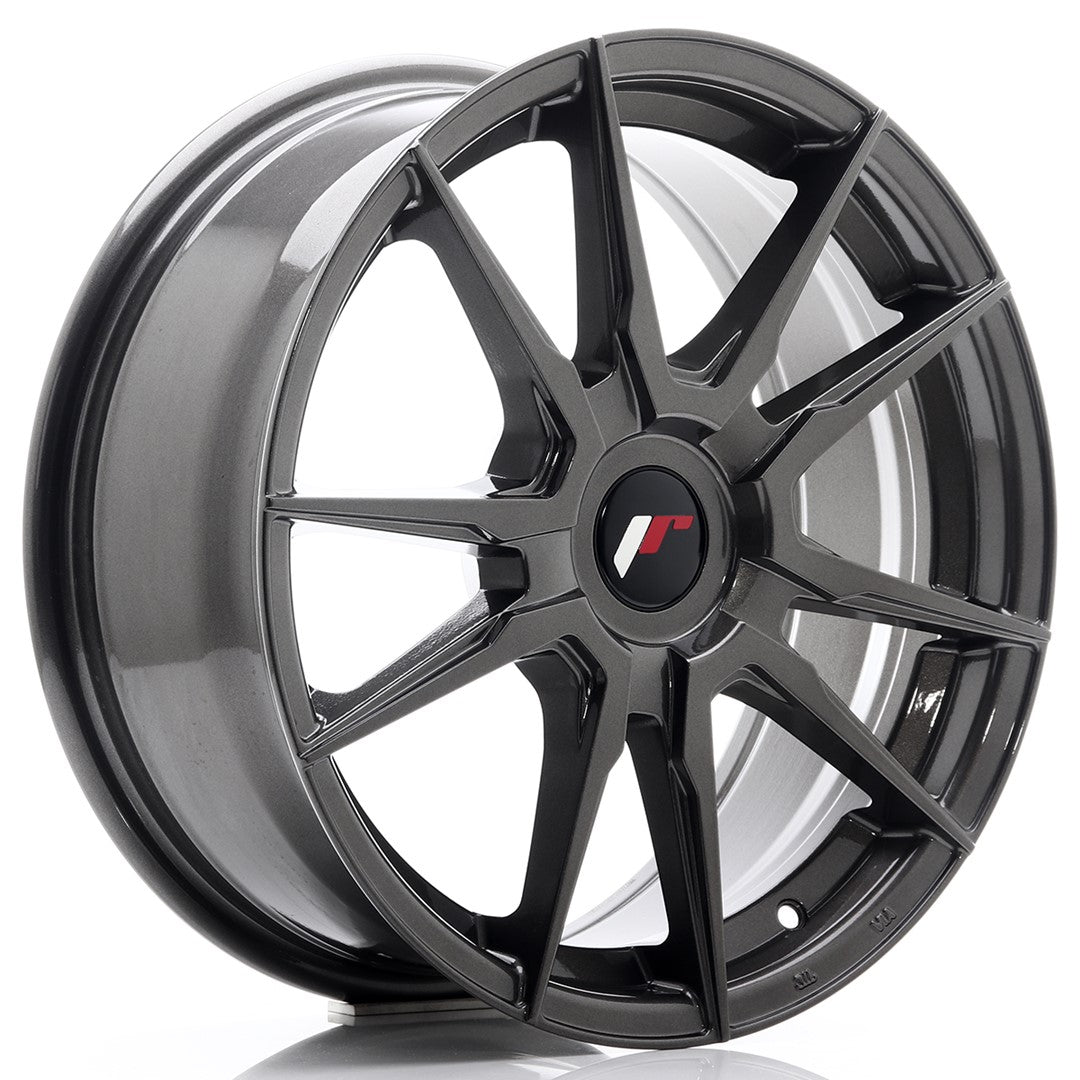 JR Wheels JR21 17x7 ET25-40 Blank Hyper Gray CB: 74,1