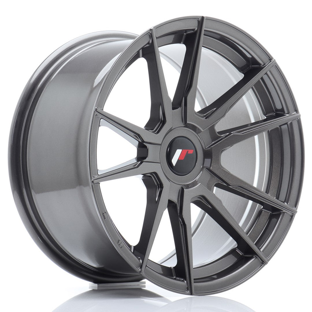 JR Wheels JR21 17x9 ET25-35 Blank Hyper Gray CB: 74,1