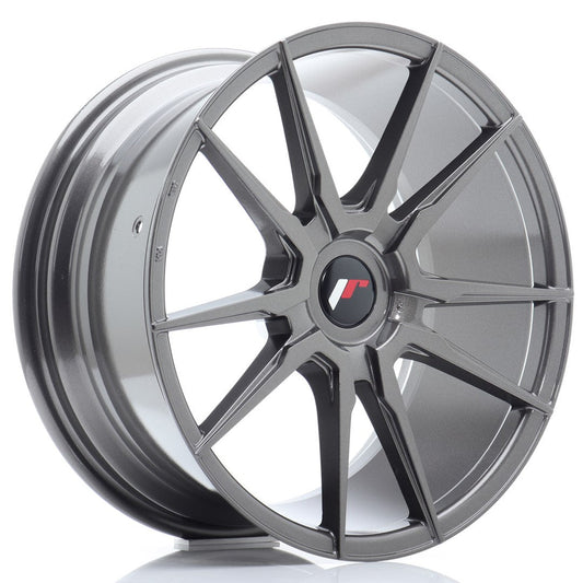 JR Wheels JR21 18x8,5 ET20-40 Blank Hyper Gray CB: 74,1