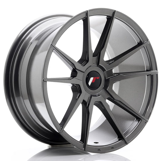 JR Wheels JR21 18x9,5 ET20-40 Blank Hyper Gray CB: 74,1