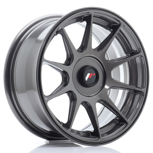 JR Wheels JR11 15x7 ET30 Blank Hyper Gray CB: 67,1