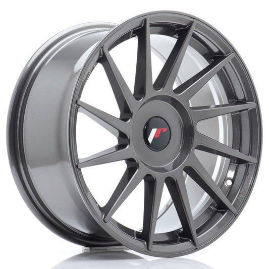 JR Wheels JR22 17x8 ET25-35 BLANK Hyper Gray CB: 73,1