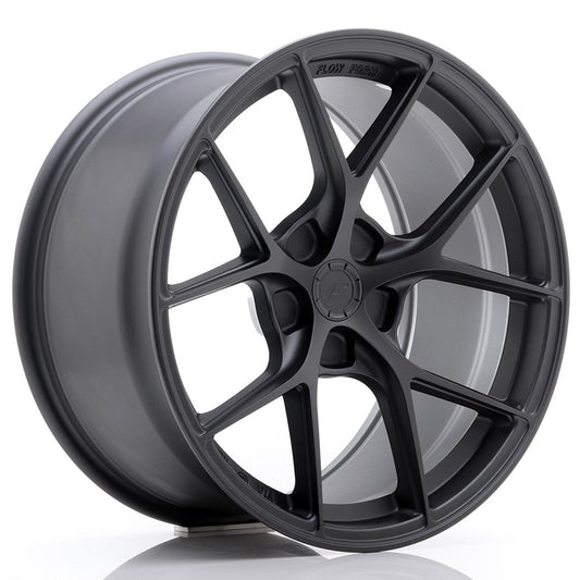 JR Wheels SL01 18x9,5 ET25-38 5H BLANK Matt Gun Metal CB: 72,6