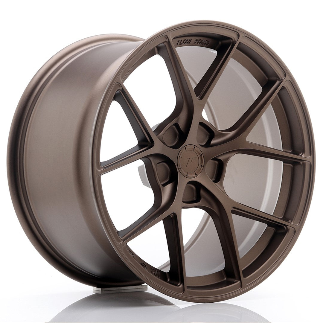 JR Wheels SL01 18x10,5 ET25-38 5H BLANK Matt Bronze CB: 72,6