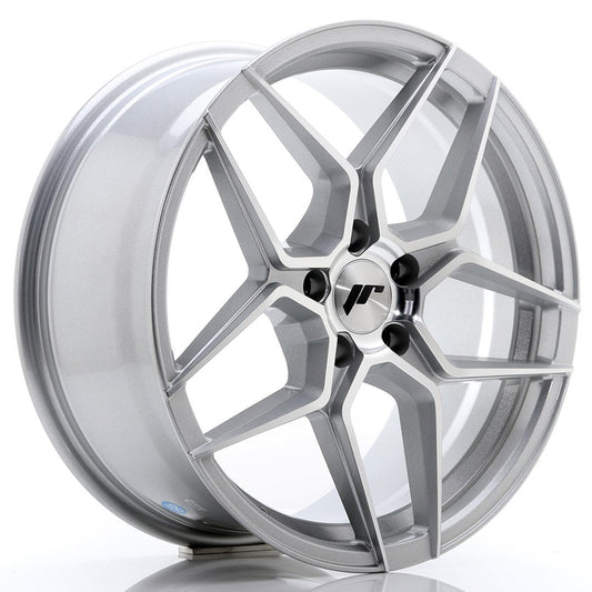 JR Wheels JR34 18x8 ET42 5x112 Silver Machined Face CB: 66,6