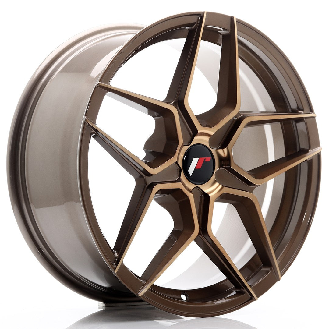 JR Wheels JR34 18x8 ET20-42 5H BLANK Platinum Bronze CB: 74,1