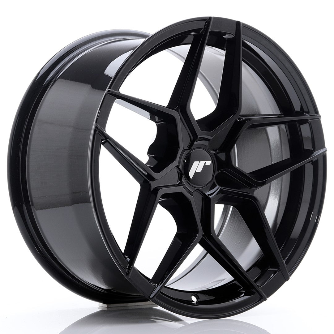 JR Wheels JR34 18x9 ET20-42 5H BLANK Glossy Black CB: 74,1