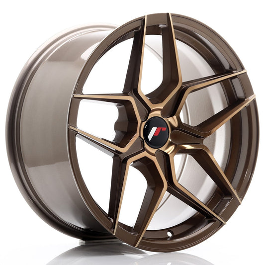 JR Wheels JR34 18x9 ET20-42 5H BLANK Platinum Bronze CB: 74,1