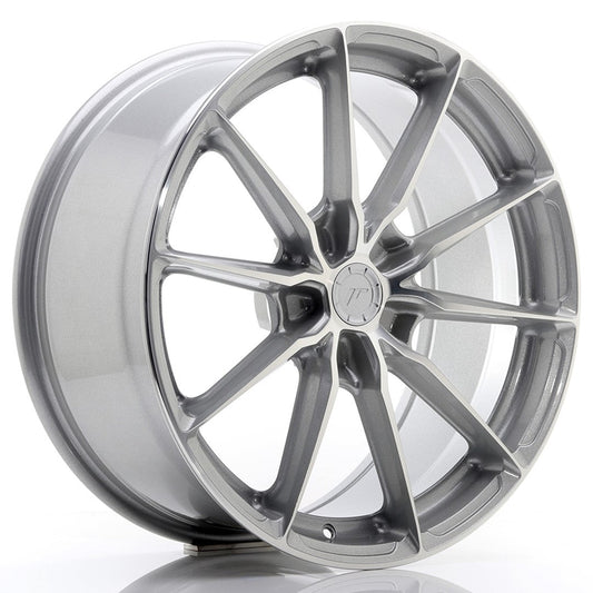 JR Wheels JR37 19x8,5 ET20-45 5H BLANK Silver Machined Face CB: 72,6