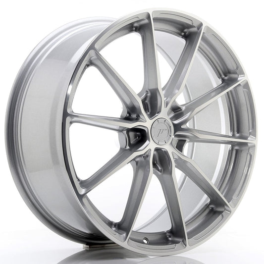 JR Wheels JR37 20x8,5 ET20-45 5H BLANK Silver Machined Face CB: 72,6