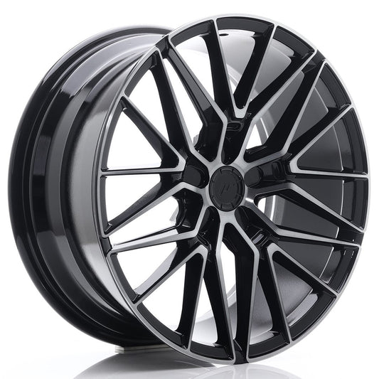 JR Wheels JR38 19x8,5 ET20-45 5H BLANK Black Brushed w/Tinted Face CB: 72,6