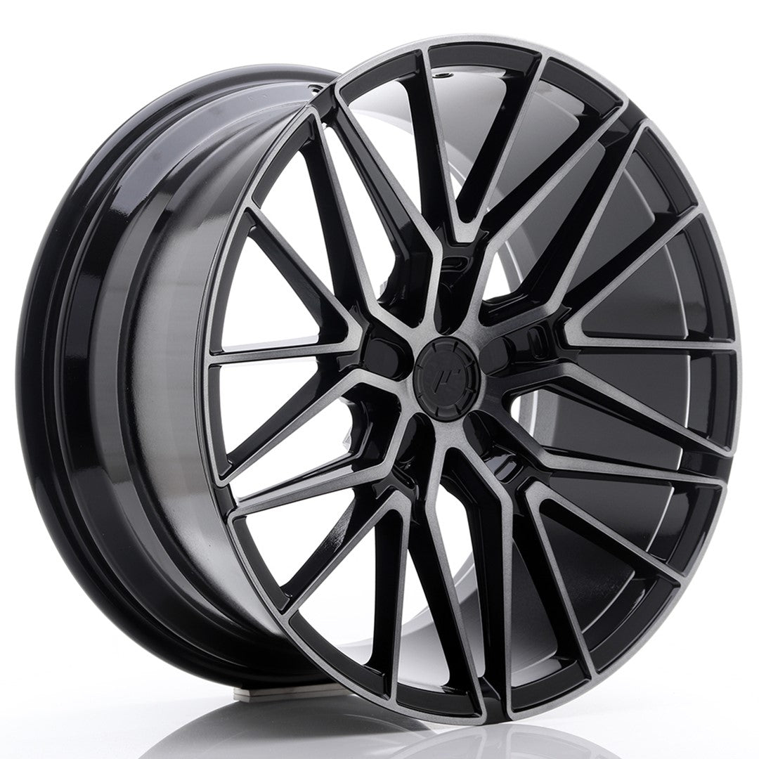 JR Wheels JR38 20x10 ET20-45 5H BLANK Black Brushed w/Tinted Face CB: 72,6