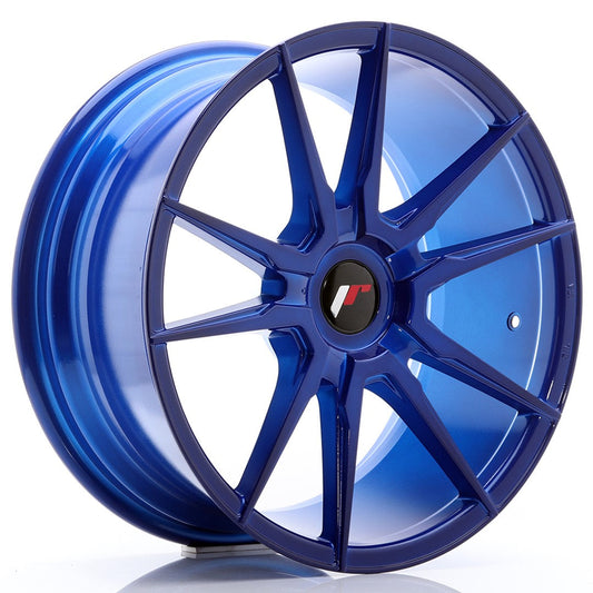 JR Wheels JR21 18x8,5 ET20-40 Blank Platinium Blue CB: 74,1