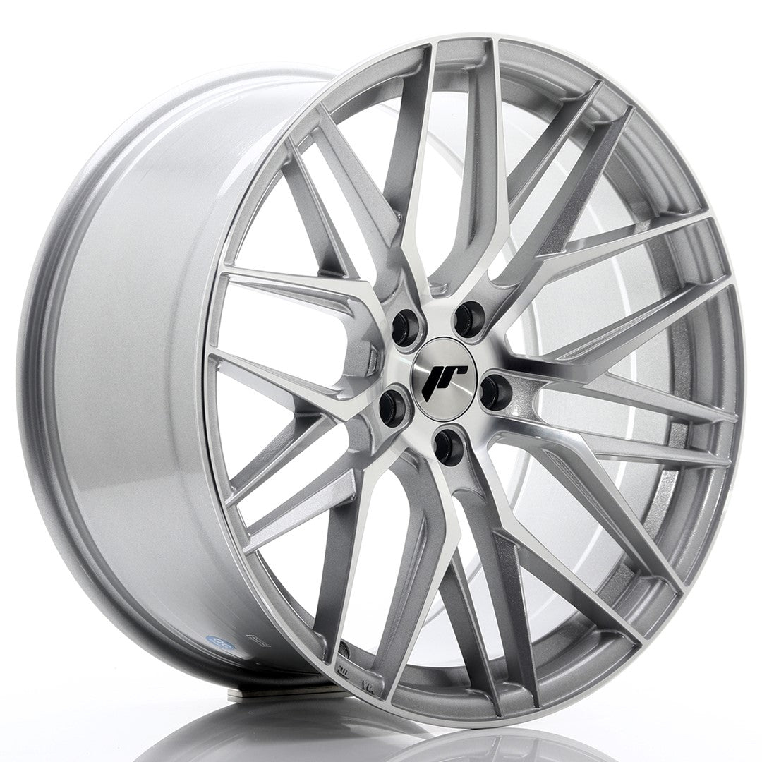 JR Wheels JR28 20x10 ET40 5x120 Silver Machined Face CB: 72,6