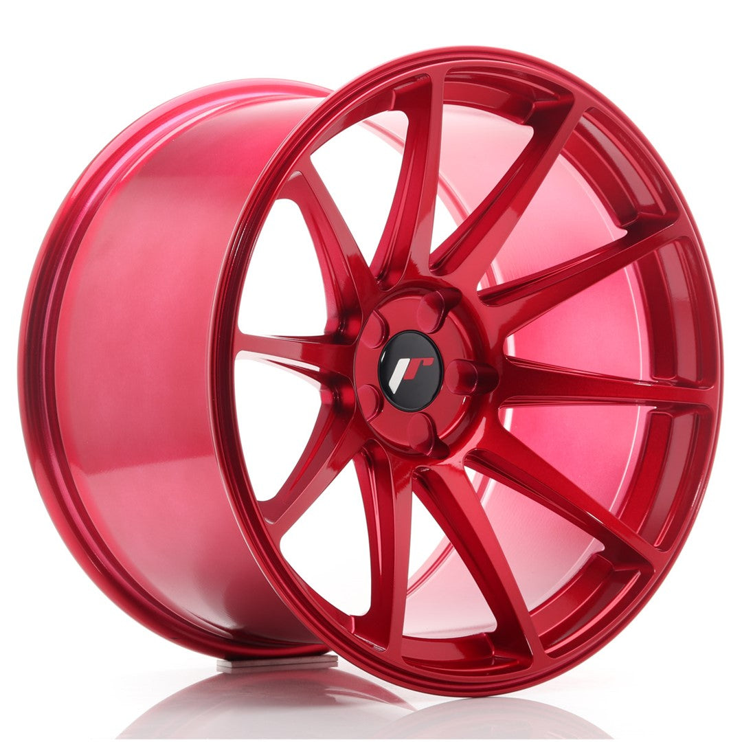 JR Wheels JR11 19x11 ET25 5H Blank Platinum Red CB: 74,1