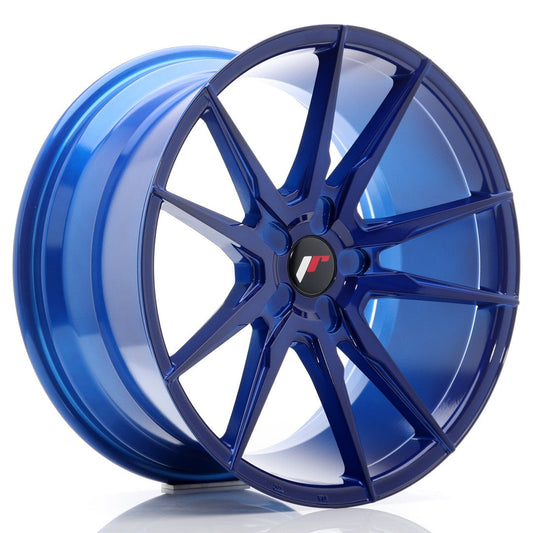 JR Wheels JR21 19x9,5 ET20-40 5H BLANK Platinum Blue CB: 74,1