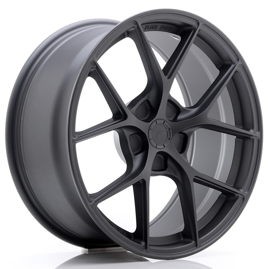 JR Wheels SL01 18x8 ET20-40 5H BLANK Matt Gun Metal CB: 72,6