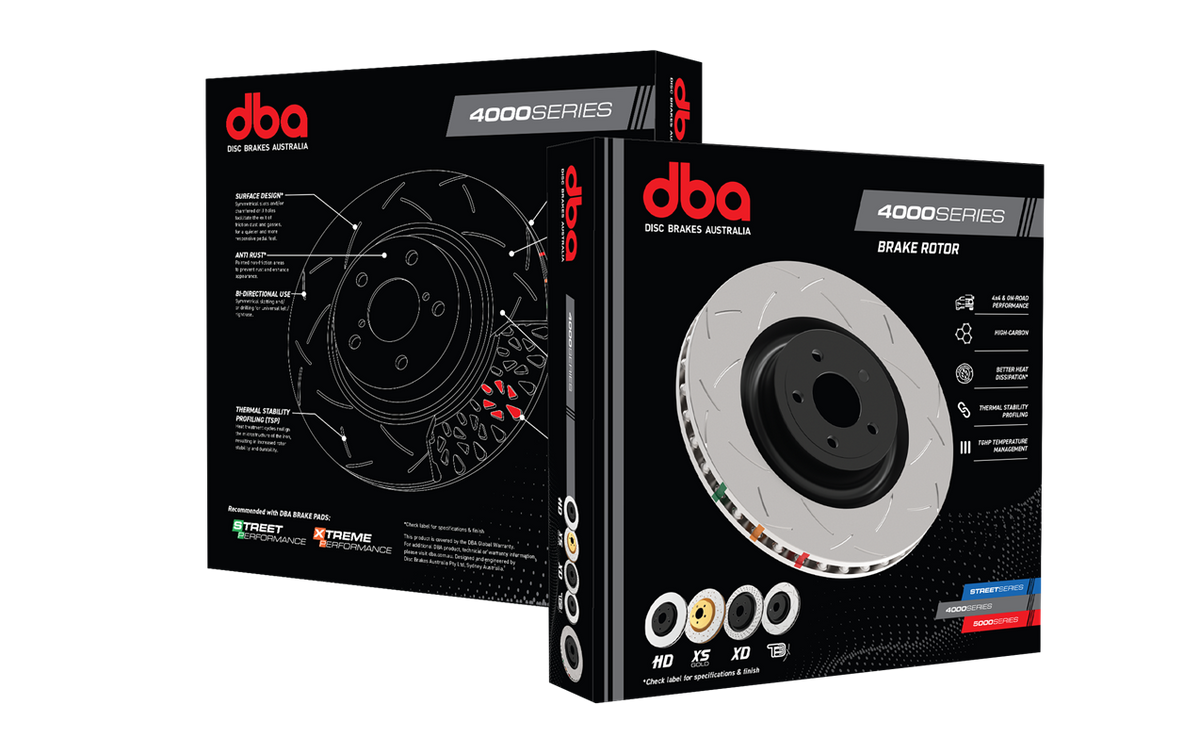 DBA42847S-15032XP Brake Kit - 4000 Series T3 Slotted & Xtreme Performance Brake Pads (2x DBA42847S + DB15032XP)
