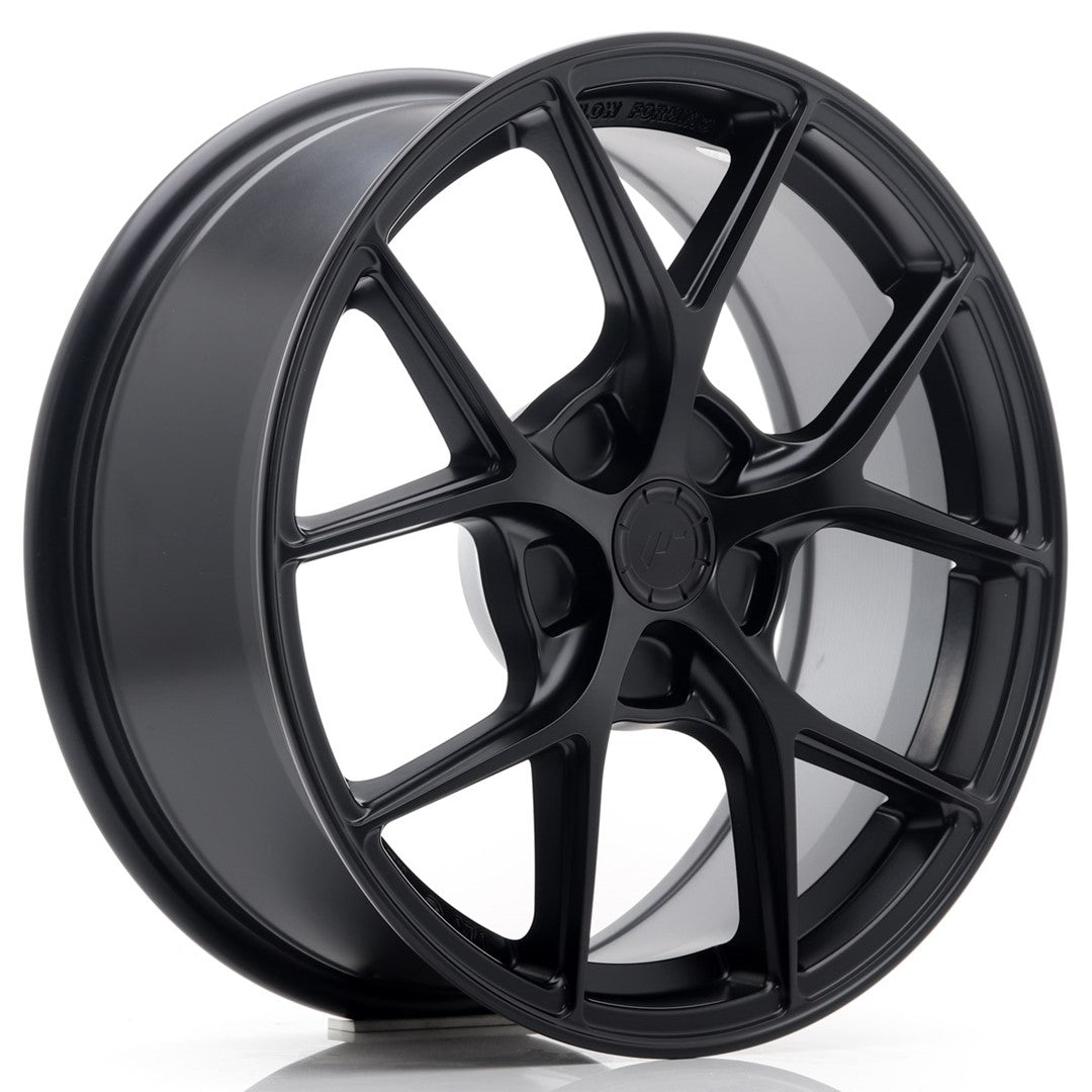 JR Wheels SL01 17x7 ET20-40 5H BLANK Matt Black CB: 72,6