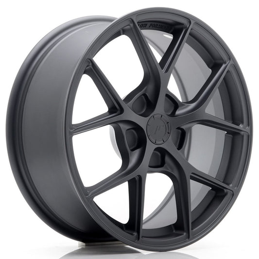 JR Wheels SL01 17x7 ET20-40 5H BLANK Matt Gun Metal CB: 72,6