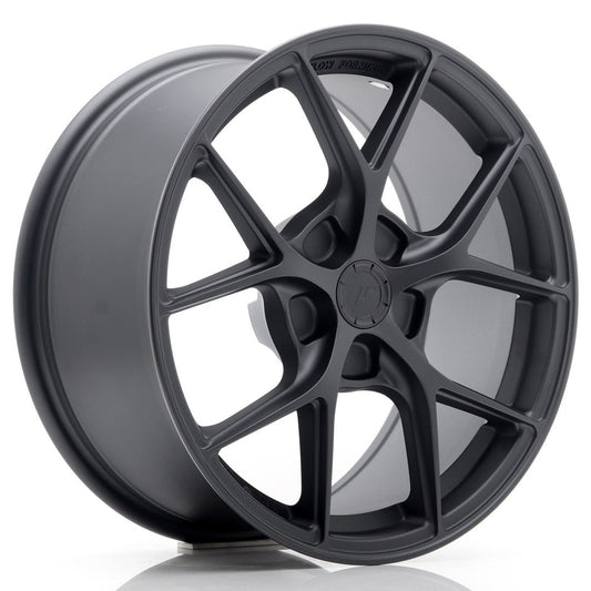 JR Wheels SL01 17x8 ET20-45 5H BLANK Matt Gun Metal CB: 72,6