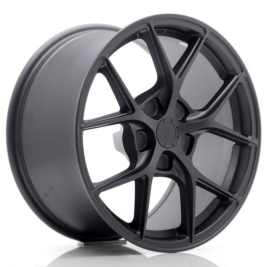 JR Wheels SL01 17x9 ET20-50 5H BLANK Matt Gun Metal CB: 72,6