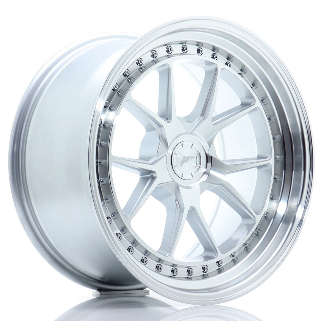 JR Wheels JR39 18x9,5 ET15-35 5H BLANK Silver Machined Face CB: 72,6