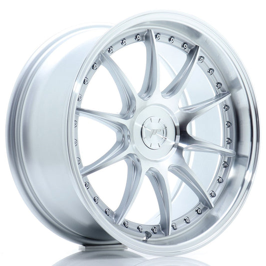 JR Wheels JR41 18x8,5 ET15-35 5H BLANK Silver Machined Face CB: 72,6