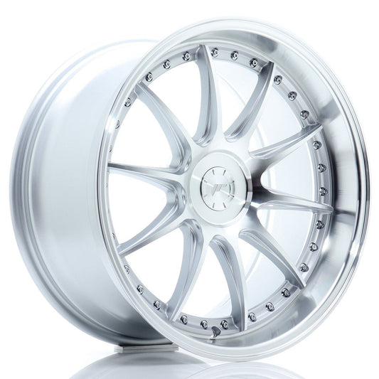JR Wheels JR41 19x9,5 ET12-22 5H BLANK Silver Machined Face CB: 72,6