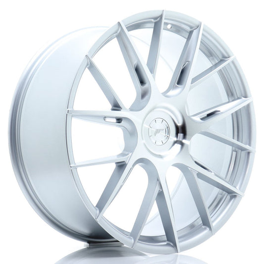 JR Wheels JR42 22x9 ET20-42 5H BLANK Silver Machined Face CB: 74,1